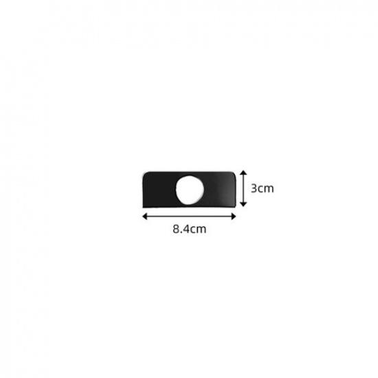 Glossy Piano Black Interior ECON Button Panel Cover Trim For Honda Accord