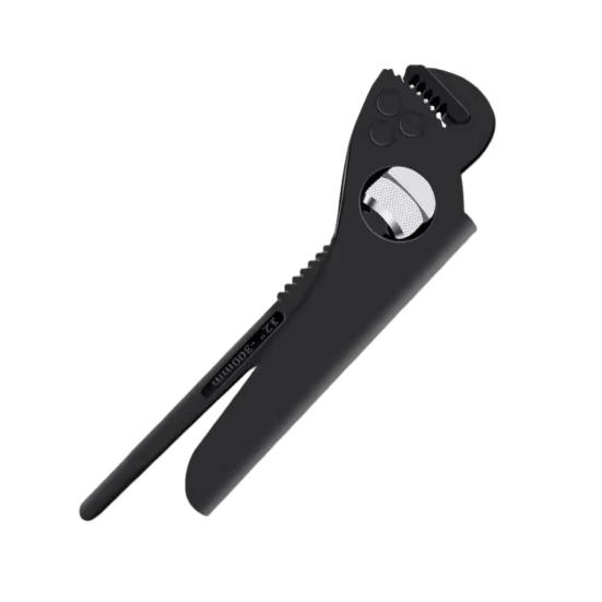 Регулируемый многофункциональный трубный ключ с эргономичной ручкой, нескользящий, для профессионального использования, многофункциональный, для тяжелых условий эксплуатации