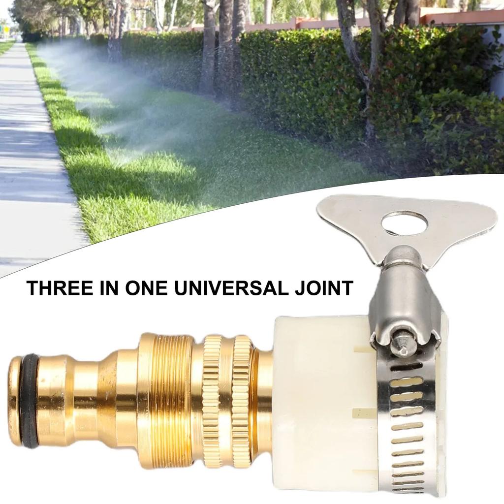 Tap Connector Garden Water Hose Pipe Fitting Faucet Adapter Watering Garden Tools 1Pcs Universal Hose Tap Adapters Faucet
