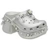 Crocs Siren Clog Simone Rocha Spiked Silver Women Sneakers 210646-041