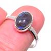 Natural Labradorite Gemstone Handmade 925 Solid Sterling Silver Ring Size 9 d3J23