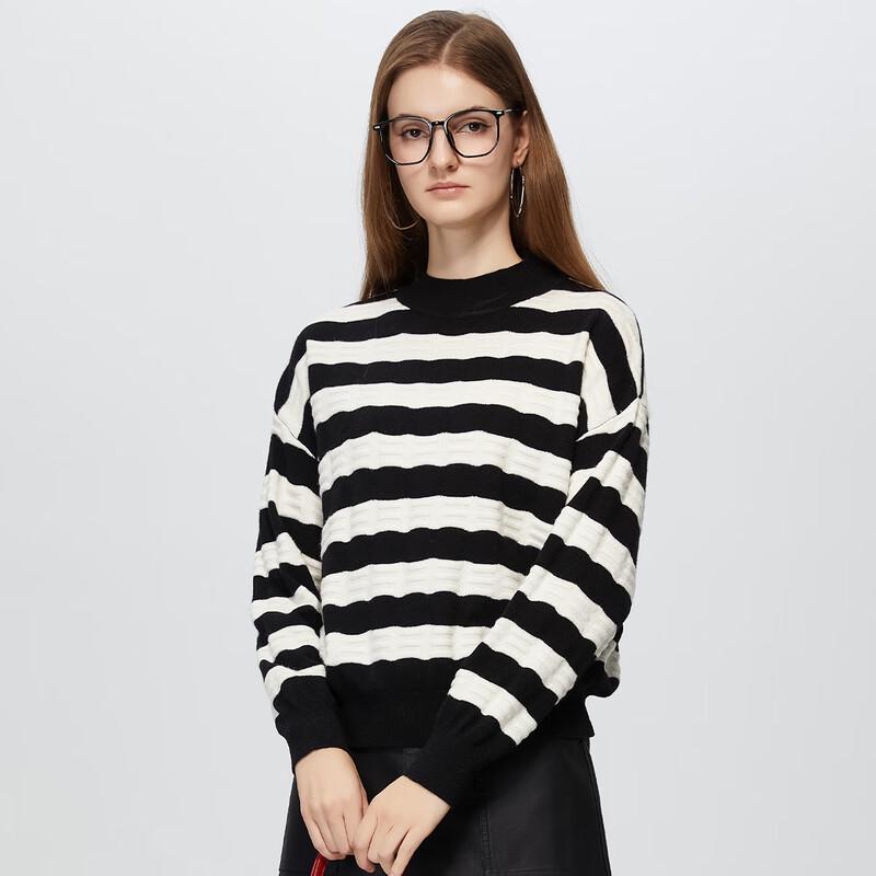 Women's Striped Pullover Sweater