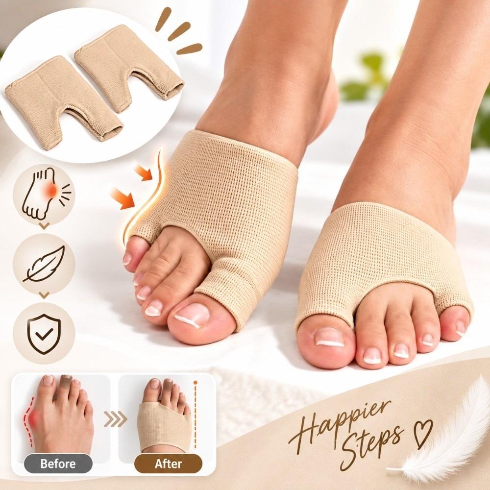 SEBS Forefoot Pad U-Shaped Metatarsal Pad New Bunion Protector Sleeve Daily Footwear Use