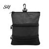 Golf Accessories Bag Ball with Waist Clip 3 Pockets Waterproof Nylon Pocket Tee Tools Organizer Pouch Holder Men Women Enthusiasts Gift Storage