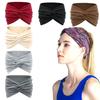 Yoga Sports Headband Elastic Non-slip Wide Headband Candy Color Headband Exercise Running Sweat-absorbent Women's Headband
