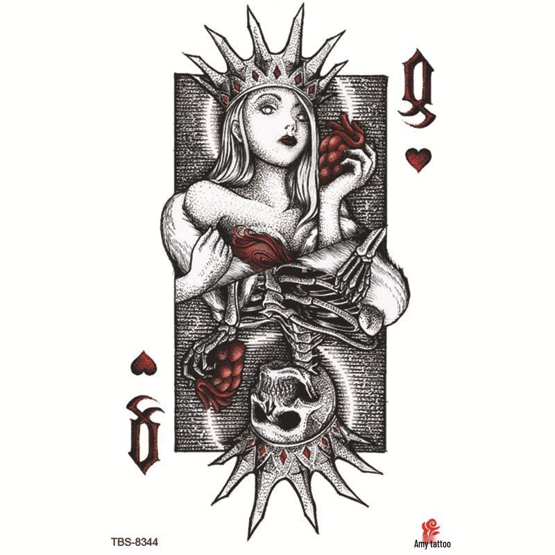 Набор маленьких водостойких тату-наклеек с тотемами и символами для предплечья