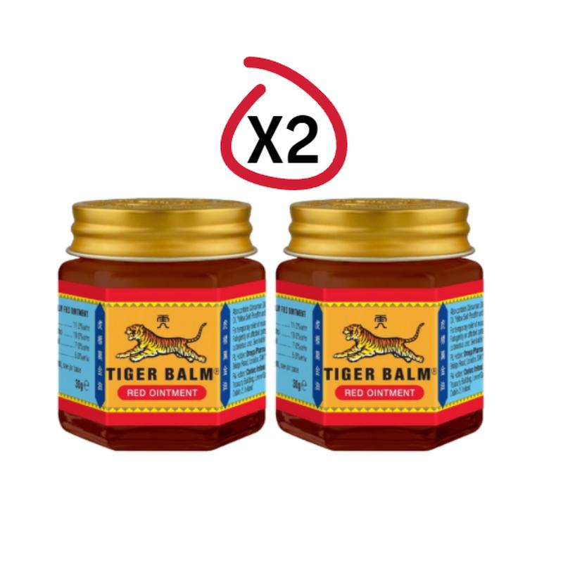Tiger Balm Красный 30г | Снимает мышечную боль, действует почти мгновенно