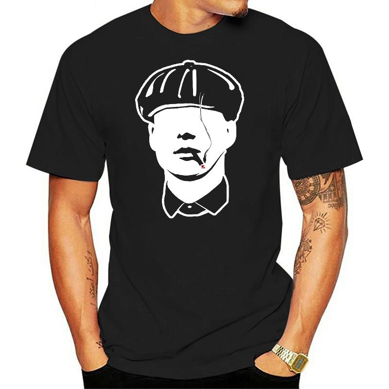 Art Design T-shirt Tommy Shelby Peaky Blinders Homme Fashion Funny High Quality Printing Casual 100% Cotton European Size XS-5XL