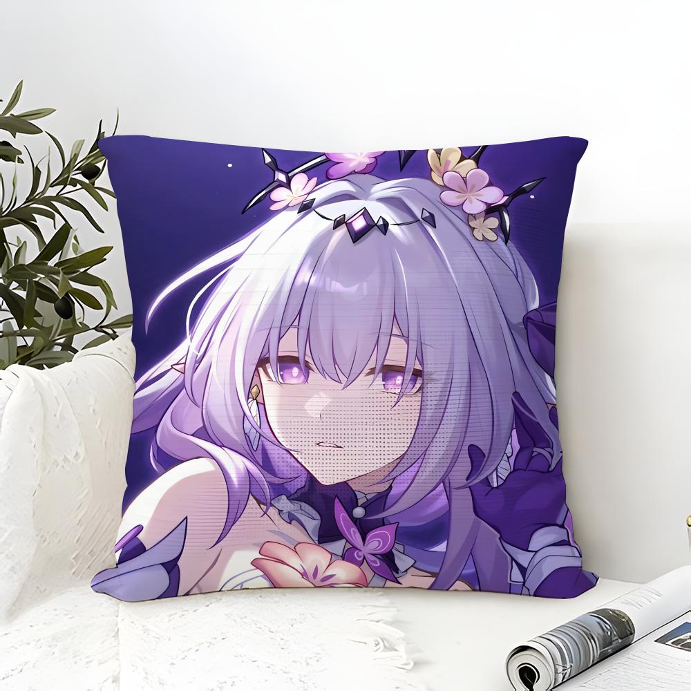 Art Game HHonkai Star Rail  Pillow Case linen pillow case sofa home decor cushion cover cushion cove