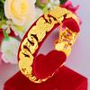 Gold Plated Jewelry Bracelet Female Simulation Gold Car Flower Bracelet Ethnic Wind Ladies Bracelet