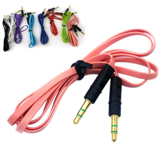 3,5 мм штекер-папа, 1 м автомобильный аудиокабель, вспомогательный кабель AUX