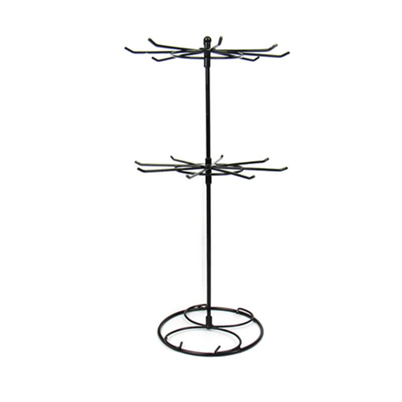 Вращающаяся подставка для ювелирных изделий: ожерелья и серьги