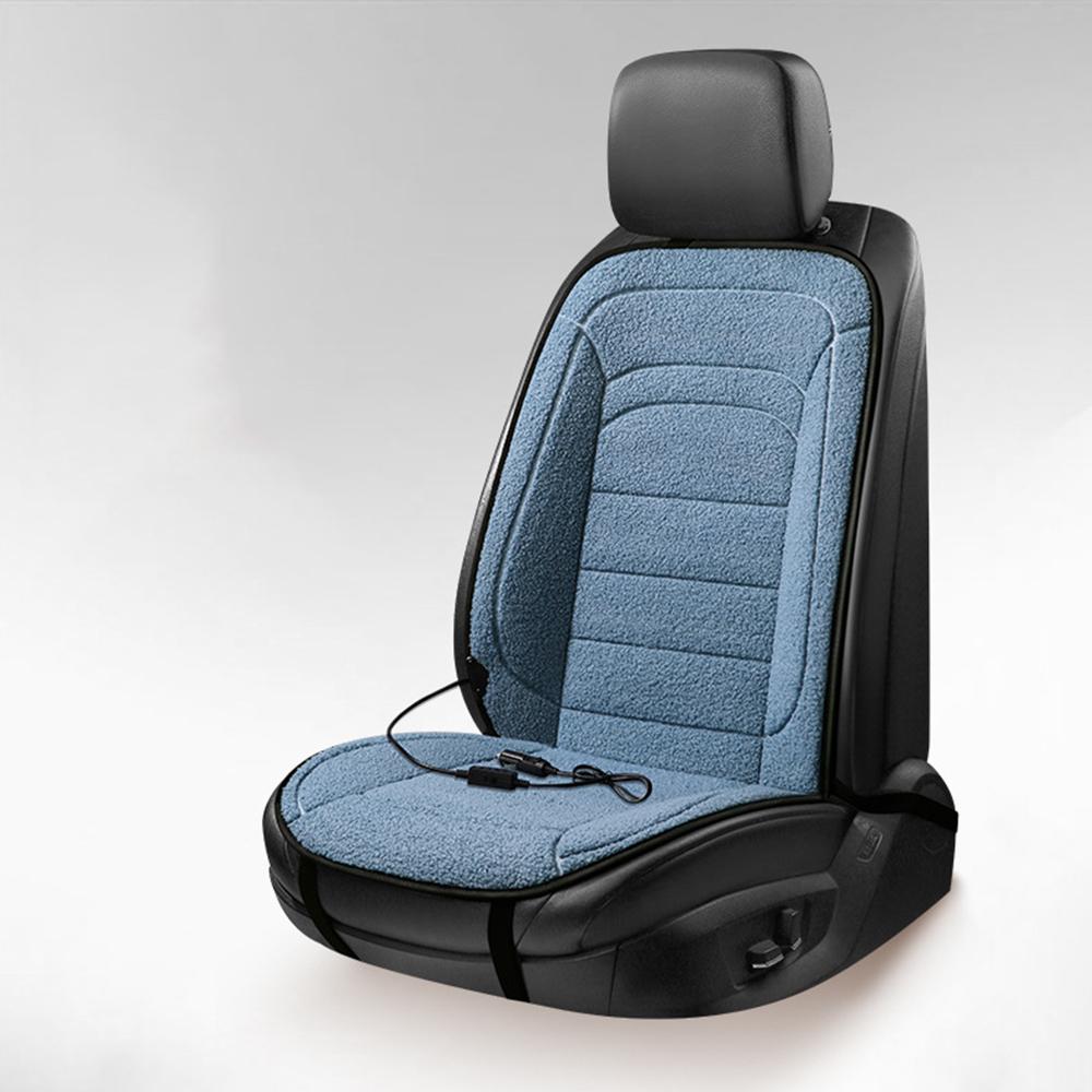 12 В Подогреваемый чехол для автомобильного сиденья Зимний обогреватель Комплект электрообогрева для передних и задних сидений Универсальный нагревательный коврик Авто Быстро нагреваемые коврики