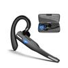 Wireless Bluetooth Earpiece with Digital Display, Hands-Free Single Ear Headset with Charging Case for Trucker, Office, Designed for Ergonomics
