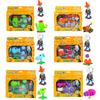 Plants vs Zombies 2 Cactus Peashooter Coconut Cannon AKEE Игрушечный набор из 6 игровых фигурок в стиле Мягкий силиконовый зомби, подарок на день рождения для мальчика