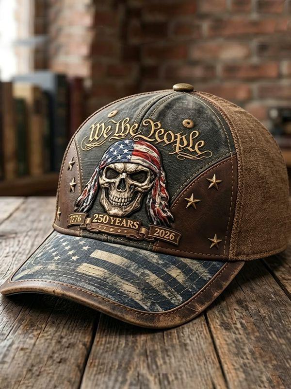 Temu Hot Sale American Independence Day Eagle D Digital Printing Fashion Baseball Cap