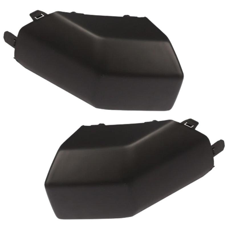 2pcs Matte Black Front Bumper Corner End Cap Pad for Toyota FJ Cruiser 2007 2008 2009 2010 2011-2014 Version 52422-35060