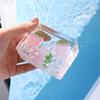 Rectangular Acrylic Ornament Transparent Oil Flowing Sand Ornament Fruit Sand Ornament  Home Decor