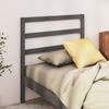 VidaXL Headboard Grey 96x4x100 Cm Solid Pine Wood 817622