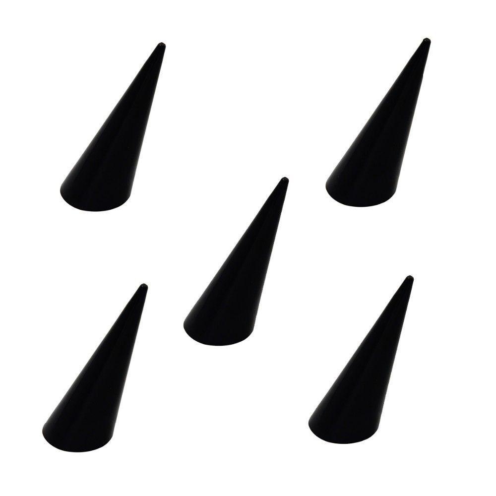 Органайзер для сережек, полка для колец, акриловый конусный держатель колец, выставочный стенд для ювелирных изделий