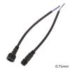 Ip68 2 Pin 0.3/0.5/0.75/1 Square Waterproof Male Female Cable Connector Plug Butt Extension Line Outdoor Led Wire Connector
