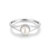 ANIA HAIE Natural Freshwater Pearl 925 Silver Ring R058-06H