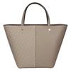 Michael Kors Сумка-кроссбоди-тоут женская средняя из покрытого канваса с монограммой Flora, бежевая