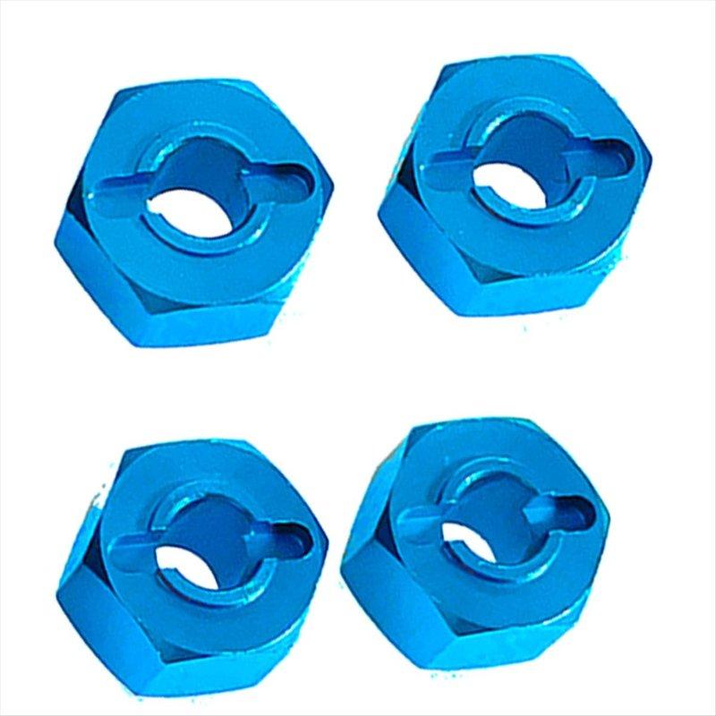 AEF2-4Pcs For MJX 1/14 1/16 14210 14303 16207 16208 Remote Control Car Accessories 12Mm Hex Connector