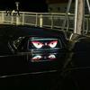 Multi Functional Car Interior Exterior Lights Solar Demon Eye LED Window Light, Waterproof Dynamic Devil Eyes Lamp Remote Control Roof Lighting