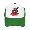 Scotts Pilgrims vs The World Mesh Cap Merch for Women Unisex Adjustable Snapback MeshBack Summer Breathable Caps