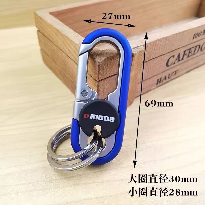 AIXUAN Keyring: Stylish Metal Key Holder, Easy Attachment and Loss Prevention (Type 13).