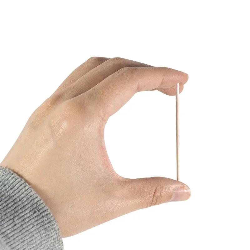 60/100/200/300 шт., деревянные тампоны для ногтей, чистые палочки, кончик бутона, деревянная ватная головка, корректор для деталей маникюра, средство для снятия лака, художественный инструмент