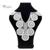 Lace Embroidered Hollow Flower Neckline False Neck Collar Trim Sewing Applique