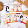 1 Pcs Cute Kawaii Cat Kitty Sticky Notes Sticker Memo Pad Scrapbooking School Office Supply Stationery Gift Bookmark