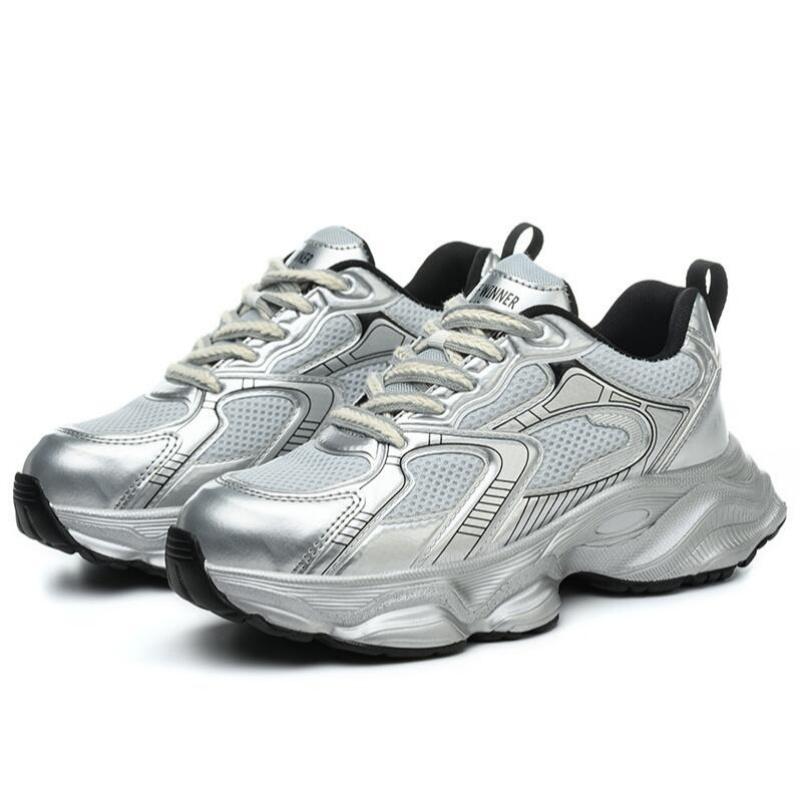 Нескользящая рабочая обувь женская безопасная обувь с жестким пластиковым носком женская легкая защитная обувь промышленная неразрушаемая защитная обувь