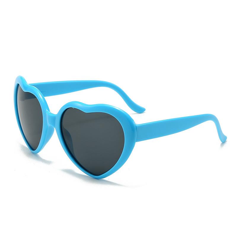 Love Heart Shaped Effects Eyewear Watch The Lights Change to Heart Shape At Night Diffraction Glasses Women Fashion Eyeglasses