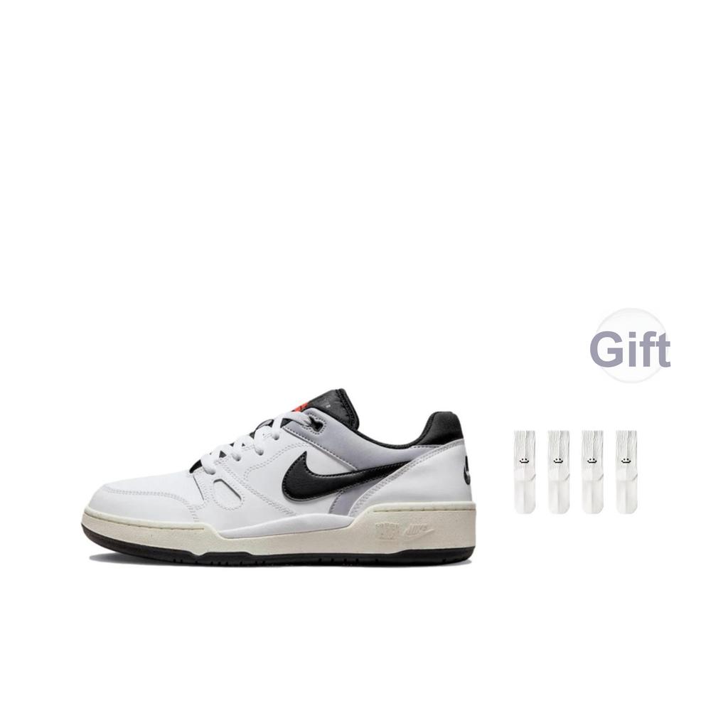 Nike Full Force Low белые черные мужские кроссовки Pewter Sail FB1362-101