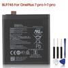 Аккумуляторная литиевая батарея для OnePlus 7T Pro One Plus 7T Pro BLP745 Аккумулятор для телефона 4085 мАч