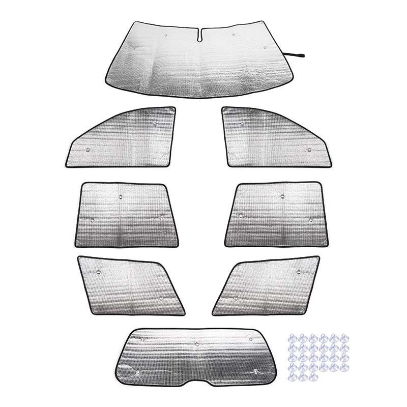 Car Windshield Sunshade Window Shade Foldable Sun Visor Cover Fit for Jeep Grand Cherokee 2007-2010 Car Interior Accessories