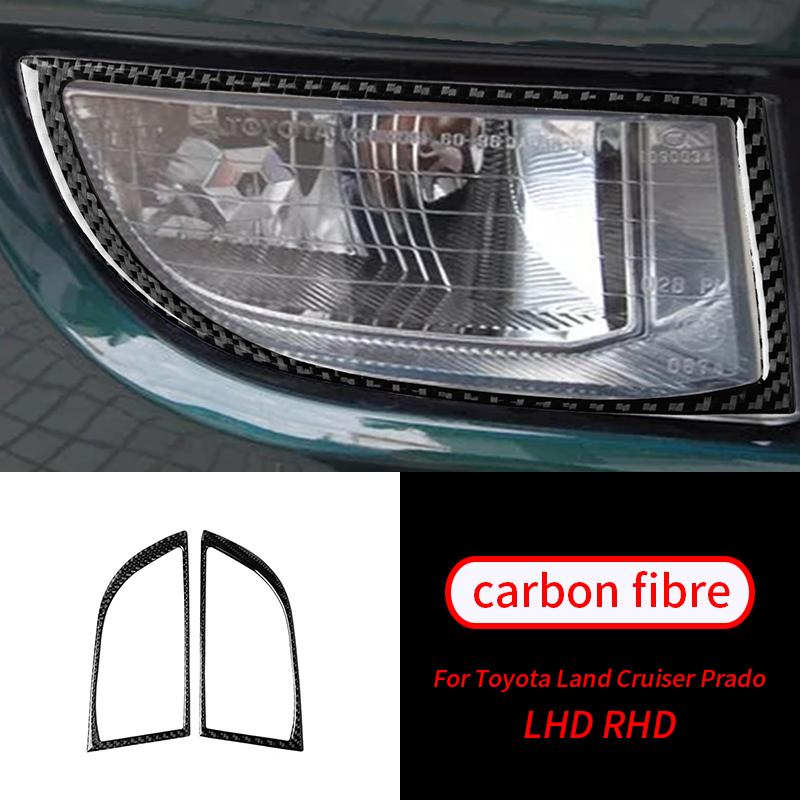 Для Toyota Land Cruiser Prado Gen Мягкий карбоновый рычаг переключения передач, панель управления стеклоподъемником, воздухозаборник, салон автомобиля