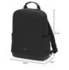 Moleskine Backpack, Fits 15-inch Laptop, Business Backpack, Backpack Collection, Soft Touch PU Leather, Black