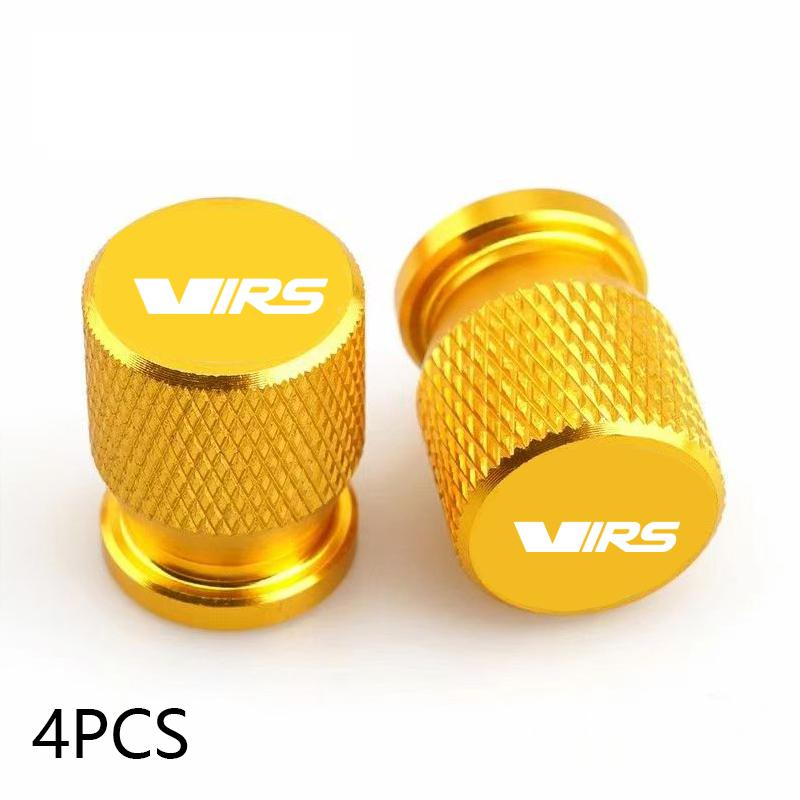 AHUQ1 For Skoda VIRS Octavia Kamiq Kodiaq Karoq RS Superb Fabia Rapid Car Wheel Tire Valve Caps Tyre Stem Covers Airdust Waterproof