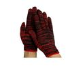 12pcs Construction Site Work Safety Gloves Cotton Yarn Cotton Thread Cotton Yarn Labor Nylon Warm Thick Wear-resistant Labor Protection Gloves