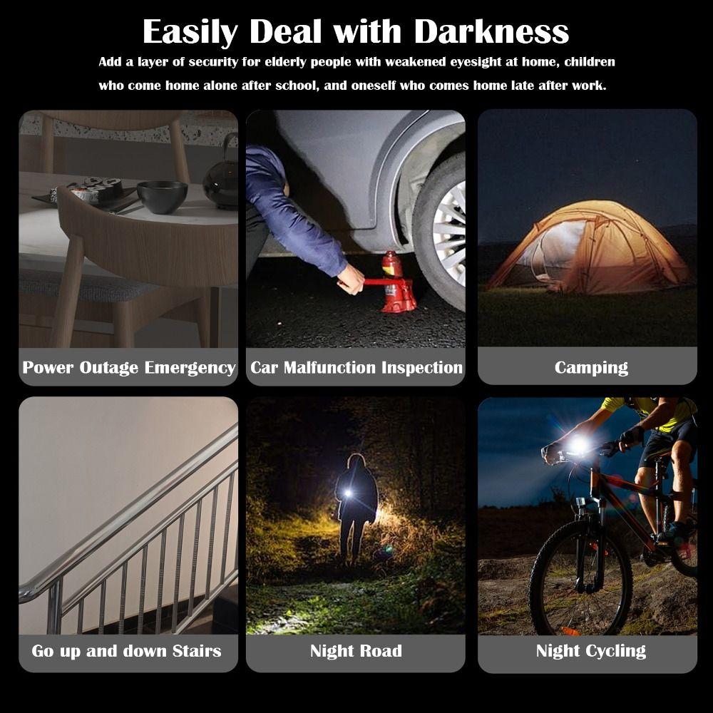 NEW 230 High Lumens Type-C Mini Flashlight Portable Plug and Play LED Flashlight with Lanyard USB C Emergency Lamp Mobile Phone