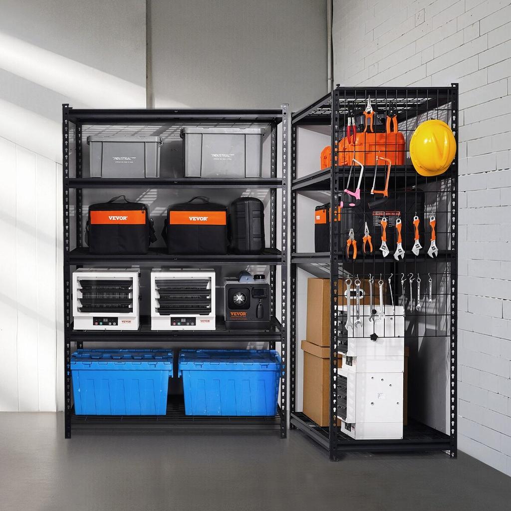 Storage Shelves 5 Tier Adjustable Heavy Duty Garage Shelving Unit 3000 lbs