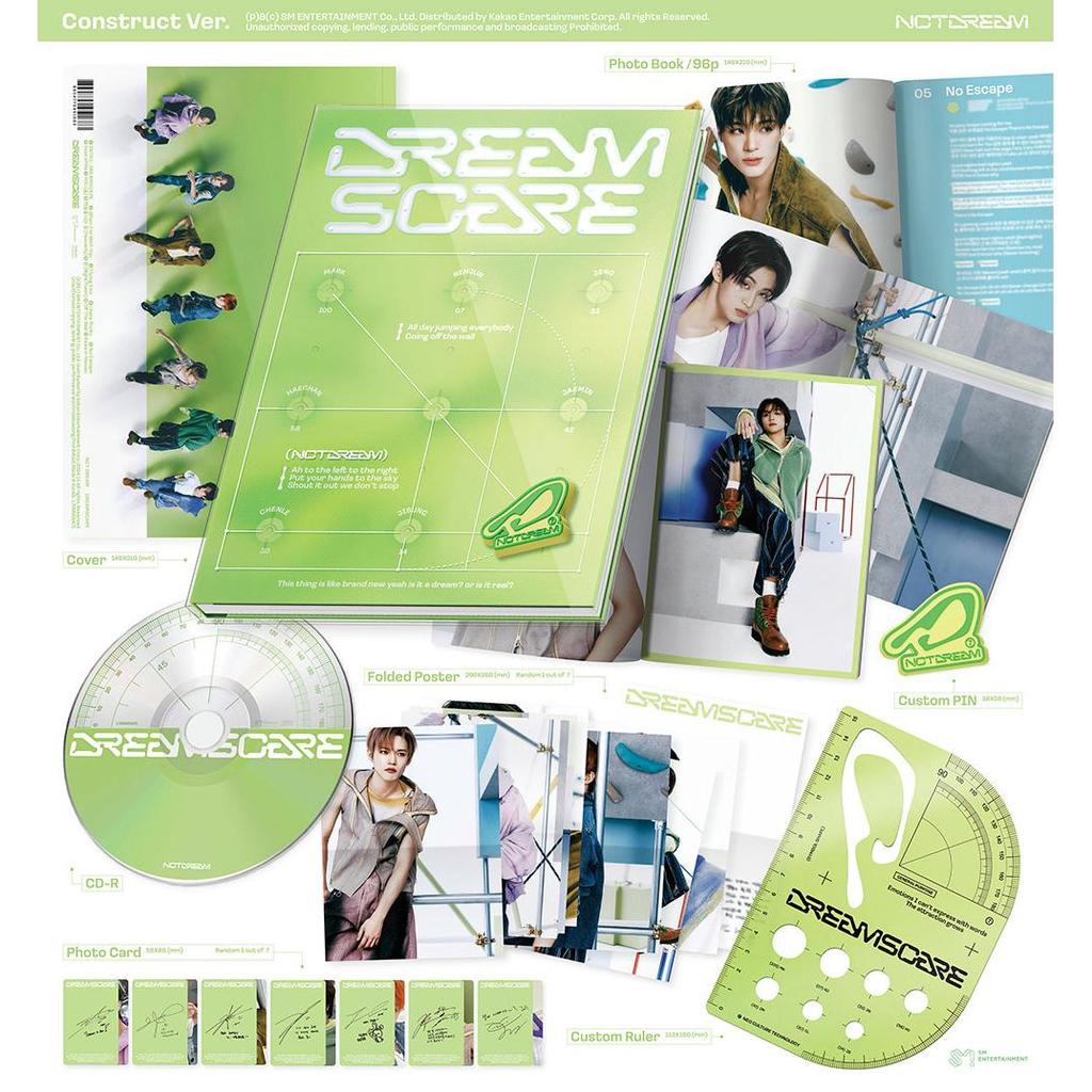 NCT DREAM 4-й полноценный альбом [DREAMSCAPE] (РЕАЛЬНЫЙ ГОРОД Вер. / Построить Вер.)