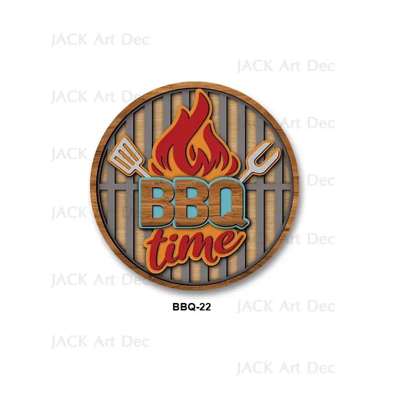 BBQ Zone Metal Sign Vintage Dad`s BBQ Yard Outdoor Party Decoration Plate Retro Barbecue Rules Slogan Metal Signs