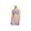 Dri-FIT Swoosh Zip-Front Medium Support Sports Bra Women Underwear Purple DD1206-529