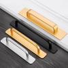 1Pcs Self-Stick Instant Cabinet Drawer Handles Pulls - 5.8 Inch Stainless Steel Adhesive Door Handles, No Drilling Design