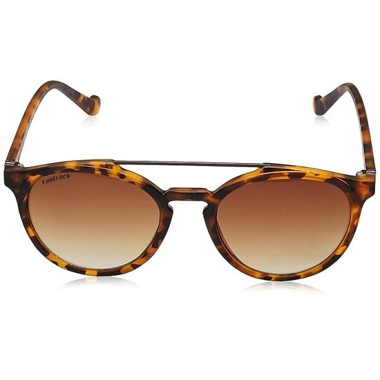 Fastrack Round Shaped Sunglasses With Gradient Lens Technology for Men